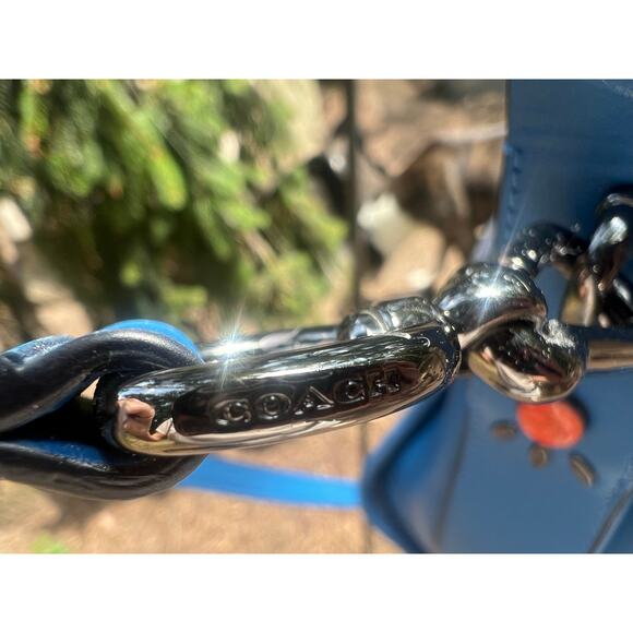 RARE $695 COACH Swagger 27 embellished Canyon Quilt leather w/COA & Dustbag - Picture 13 of 17